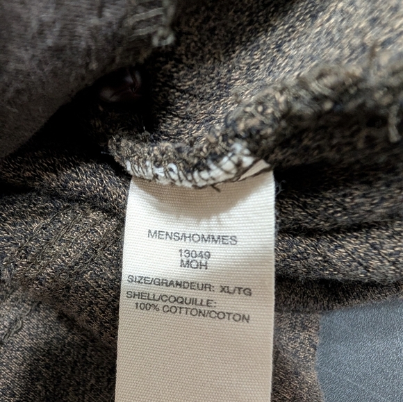 Woolrich Brown Gromley Shawl Collar Mens Grandpa Button Down Cardigan Sweater XL - Picture 4 of 7